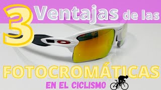 Lentes FOTOCROMÁTICAS en el ciclismo  Oakley FLAK 20 XL [upl. by Chavey]