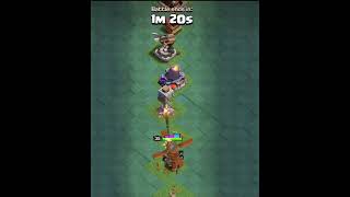 Max Battle Copter Vs All Defense Level 1  COC [upl. by Oiramal]