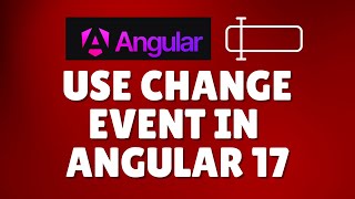 How to use change event in Angular 17 [upl. by Aihsilef]