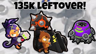 135k LEFTOVER Cash on Moon Landing CHIMPS by impale fan  BTD6 [upl. by Pip]