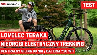 Test Niedrogi elektryczny rower trekkingowy  Lovelec Teraka Man [upl. by Ephram525]