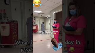 funny hospital dance viralvideo comedy nursing funnyjokes baldi baldifan4545 [upl. by Einimod]