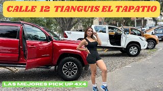 LAS MEJORES CAMIONETAS MEDIANAS 4x4 calle 12 Tapatio [upl. by Yrak788]