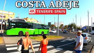 TENERIFE  COSTA ADEJE  What does Main Street look like Now ☀️ 4K Walk ● August 2024 [upl. by Billmyre]