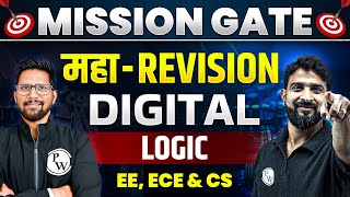 Digital Logic One Shot  MAHA REVISION  EE ECE amp CS  GATE 2024 Preparation [upl. by Sldney]