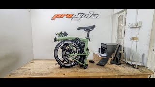 Discover Brompton Matcha Green M6L 2023 Bromptonbuddy brompton india foldingbike matchagreen [upl. by Zischke350]