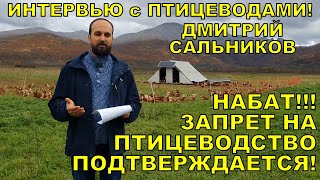 НАБАТ Запрет на птицеводство Интервью с пастбищным птицеводом Дмитрием Сальниковым [upl. by Curt438]