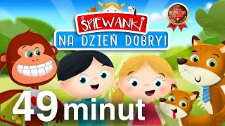 🐷🐨🐳🐙🦁🐗Śpiewanki na Dzień Dobry Bajki dla dzieci odcinek specjalny 49 min najlepsze śpiewajki🐙🦁🐗 [upl. by Marianne]