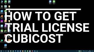 How to Get Cubicost Trial License [upl. by Oderfigis]