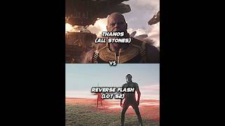 Reverse Flash vs Thanos Thanos vs Damien Darhk arrowverse mcu [upl. by Niret155]