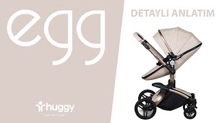 Huggy Egg 6 In 1 Travel Sistem Bebek Arabası Detaylı Kurulum Ve Anlatım [upl. by Eastlake]