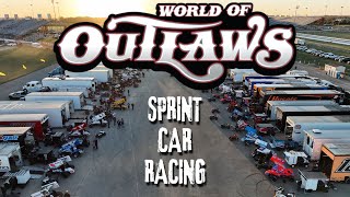 WorldofOutlaws  Sprint Car Racing  dirtoval66 [upl. by Lindholm]