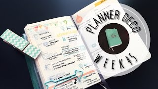 Planner Deco Week 45 Pocket Moleskine Weekly Planner [upl. by Yenots]