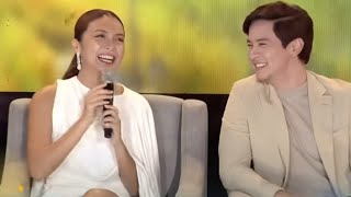 KATHRYN AND ALDEN MEDIA CONFERENCE NG HELLO LOVE AGAIN WITH DIRECK CATHY [upl. by Derrek]