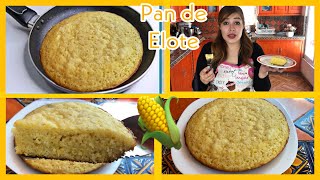 Pan de elote en sartén RIQUÍSIMO Y MUY FÁCIL [upl. by Aehsat]