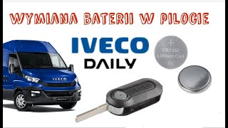 Iveco Daily 2020  Wymiana Baterii w Kluczyku  Pilocie [upl. by Tcideneb903]