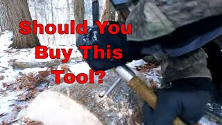 Scotch Eye Wood Auger Survival Tool Test [upl. by Enyawed]