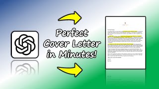 Crafting a Winning Technical Cover Letter in 5 Minutes with ChatGPT [upl. by Katina168]