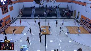 Enderlin High School vs Oakes High School Womens JV Volleyball [upl. by Yspyg]