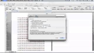 How to Setup Autosave in Microsoft Word 2011 Mac [upl. by Nageek]