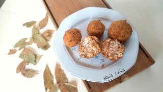 Ricetta veloce arancina alla carne  arancino alla carne [upl. by Ynamreg996]