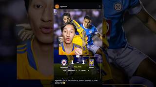 Empate de Tigres vs Cruz Azul🫠 [upl. by Oscar]