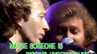 STEAMROLLER KARAOKE  The Bee Gees New York Mining Disaster [upl. by Denten933]