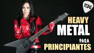 Aprende Como Tocar HEAVY METAL en Guitarra Para Principiantes TCDG [upl. by Eceinart593]