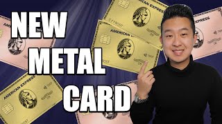 The New Amex Rose Gold Rewards Card  Metal Credit Card [upl. by Moneta499]