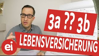 Gebundene Vorsorge 3a vs freien Säule 3b der Lebensversicherung Teil 2 [upl. by Atikahs734]