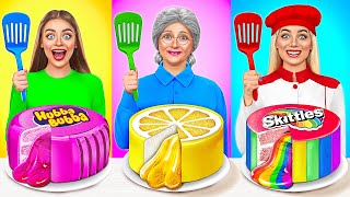 Me vs Grandma Cooking Challenge  Edible Battle by Multi DO Smile [upl. by Diehl181]