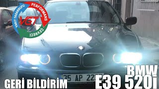 ŞOK TÜKETİM VGT ile BMW E39 520i 22LT LPG TÜKETİM REKORU VGT KULLANICI YORUMU [upl. by Vharat]