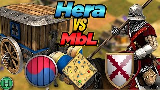 Koreans vs Burgundians  1v1 Arabia  vs MbL  AoE2 [upl. by Bodi]