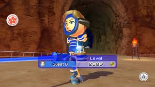 TAS Wii Sports Resort Swordplay Showdown The Final Level Matts Destruction [upl. by Tasia]