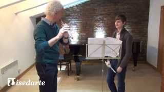 Felix Renggli Master Class Doppler Franz Fantaisie Pastorale Hongroise Op26 [upl. by Eronel]