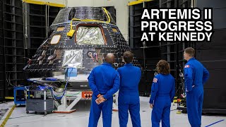 Artemis II Progress at NASA’s Kennedy Space Center [upl. by Alair21]