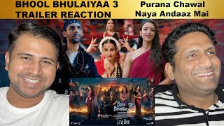 Bhool Bhulaiyaa 3 Trailer Reaction  Kartik AaryanVidya BMadhuri DTriptii  Movie Darshan [upl. by Cristie170]