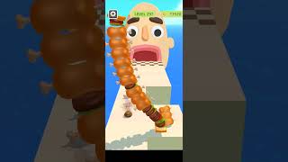 Sandwich Runner🥪🍎❤️‍🔥New Update Level All sandwichrunner gaming shorts viralgameplay [upl. by Eixor]