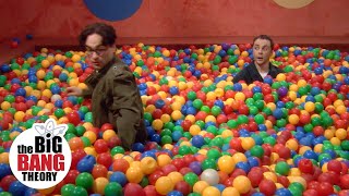 Leonard Chases Sheldon in the Ball Pit  The Big Bang Theory [upl. by Alistair791]