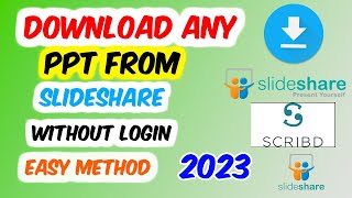 Download PPT from slideshare without login or signup how to download PPT from slideshare Download [upl. by Aikemet130]