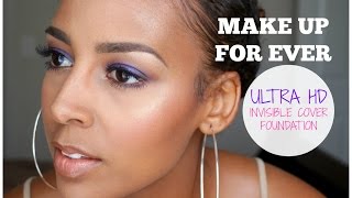 Make Up For Ever Ultra HD Foundation MUFE  First Impression [upl. by Kcim365]