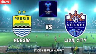 🔴PERSIB BANDUNG 11 LION CITY SAILORS  AFC CHAMPIONS LEAGUE TWO  LIVE REACTION COMMENTARY [upl. by Hpejsoj]