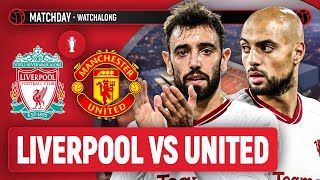 Liverpool 00 Manchester United LIVE STREAM Watchalong  Premier League [upl. by Matias]