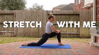 QUICK STRETCH FOR DANCERS 10 Minute FollowAlong Stretch Routine [upl. by Hyde867]