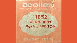 Walking Happy Aeolian Player Piano Roll [upl. by Suedama612]