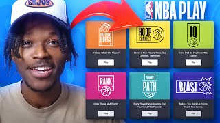 The NBAs New Trivia Game Is TOO EASY [upl. by Rosenkranz344]