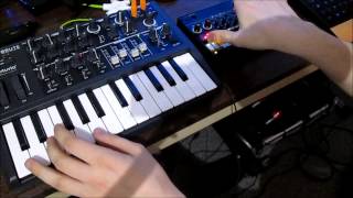 Giorgio by Moroder Daft Punk Theme on Arturia Microbrute  Korg Volca Beats [upl. by Biondo]