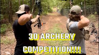 Unlimited outdoors battles it out on the range Mathews vs PSE bowhunting archery [upl. by Mapel]