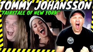 SO ICONIC TOMMY JOHANSSON Covers quot Fairytale Of New York quot Ft KRISTIN STARKEY  Reaction  UK [upl. by Anayrb]