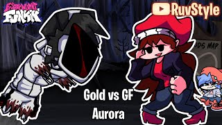 FNF Aurora but GF vs Gold [upl. by Alexei]